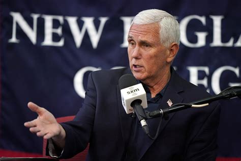 Pence rails against Trump’s ‘siren song of populism’ as he tries to energize his 2024 campaign